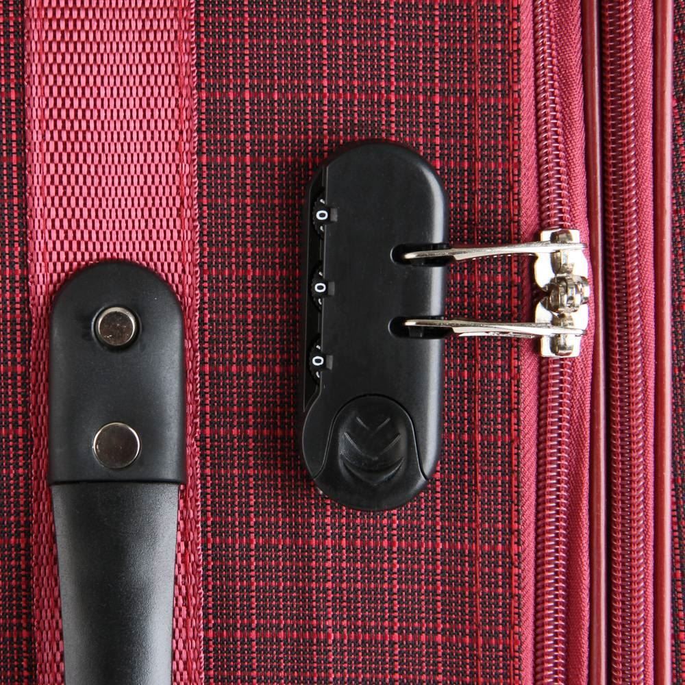 Mala De Viagem Grande Estação Metrô Tonin - Vermelho