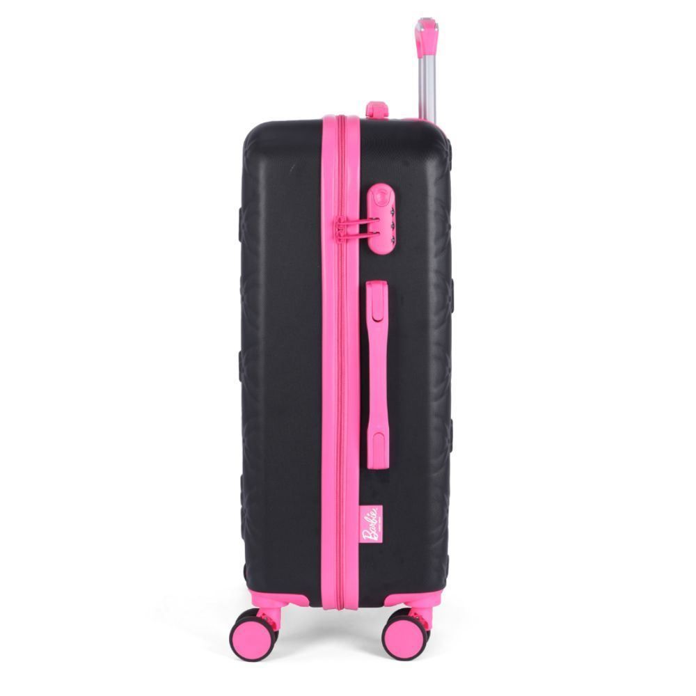 Mala De Viagem Média Abs 360° Barbie Luxcel - Preto