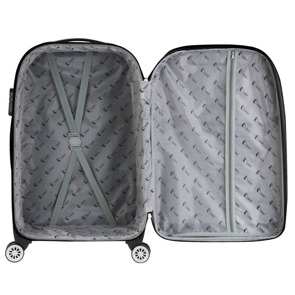 Mala De Viagem Média Em Tecido Conexão Tonin 1978 - Preto