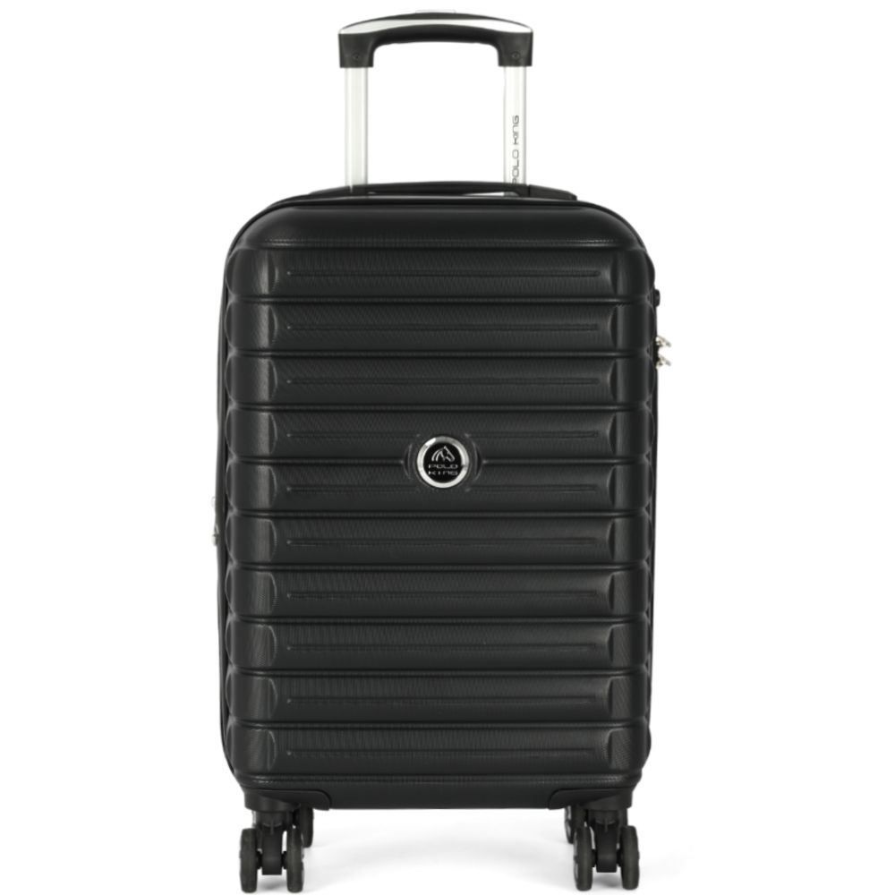 Mala Para Viagem De Bordo Abs 360° Expansível Trancoso Luxcel - Preto