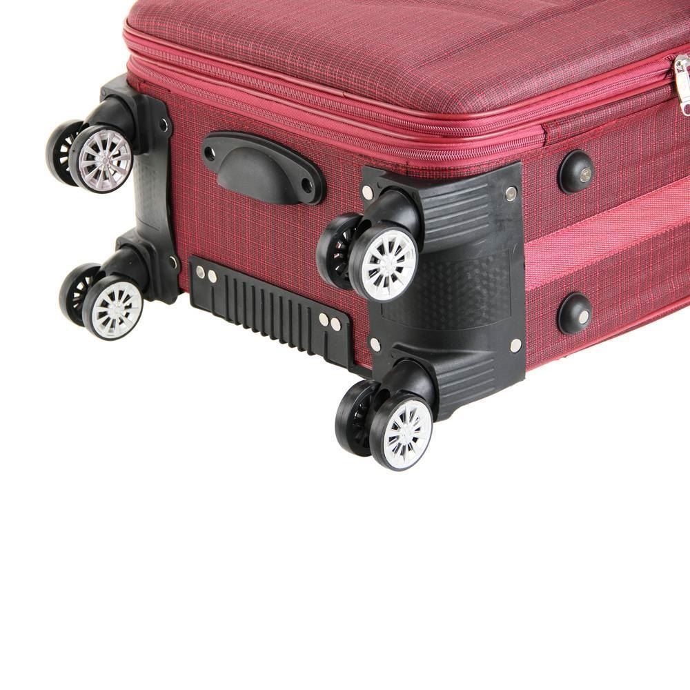 Mala Pequena Linha Estação Metrô Poliéster 360° Tonin - Vermelho