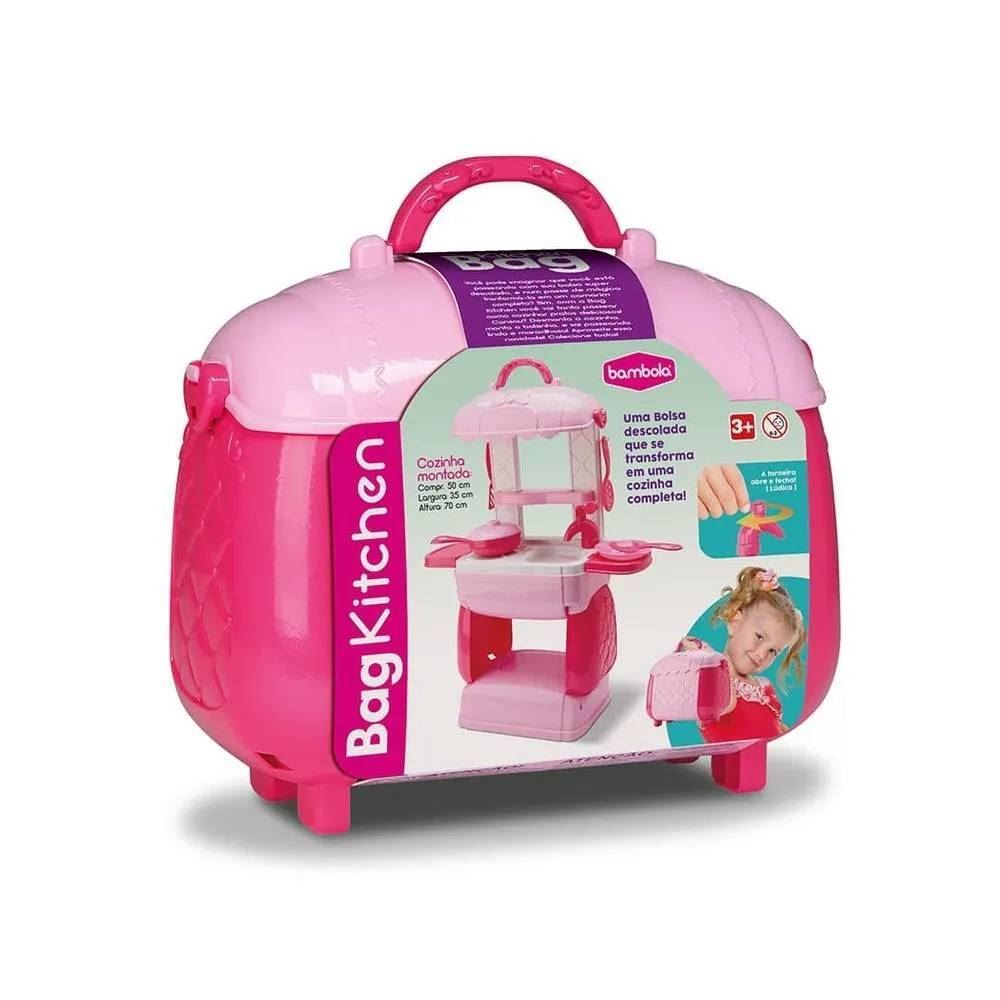 Maleta Cozinha Bambola Brinquedos - 821