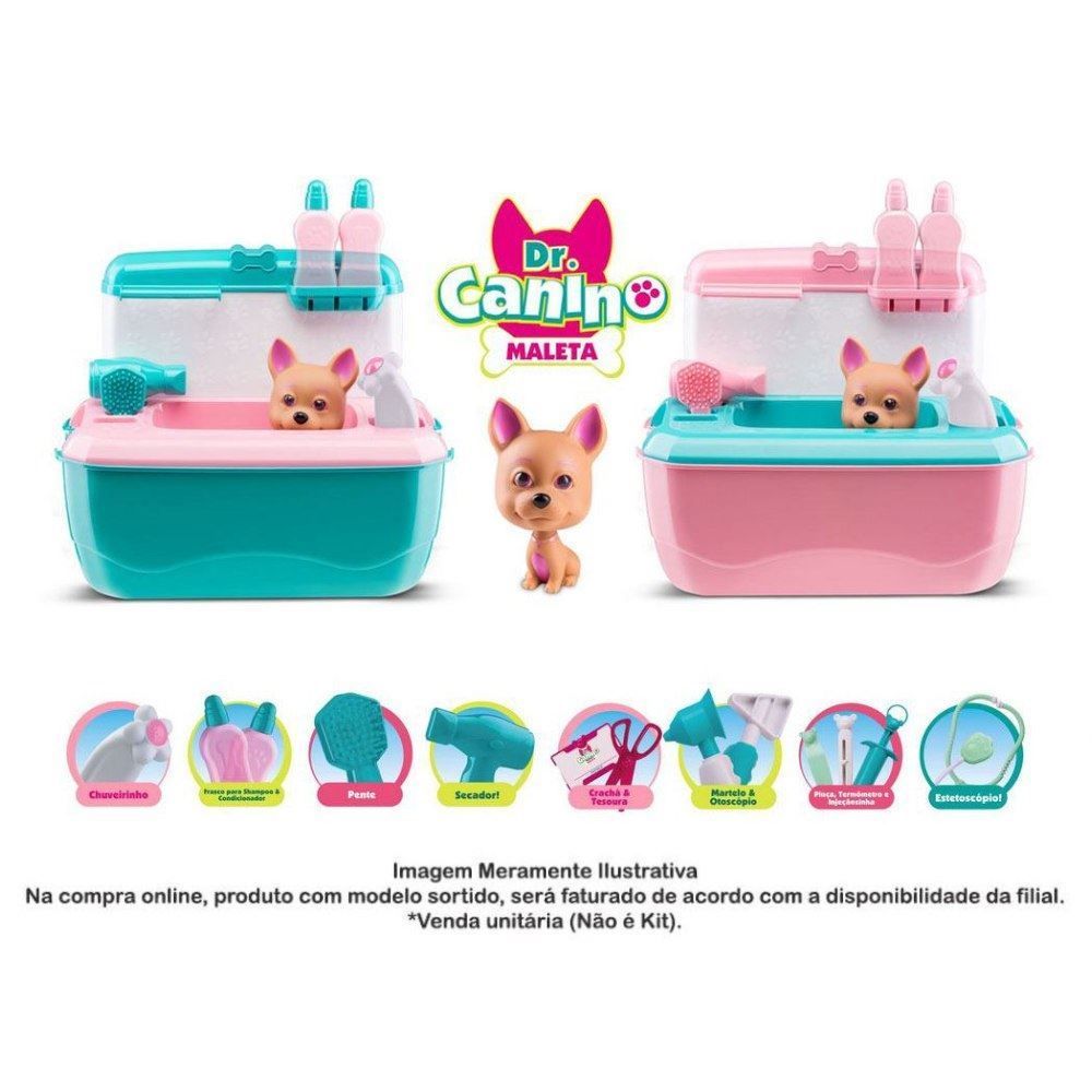 Maleta Dr.Canino Pet Roma Brinquedos - Sortido
