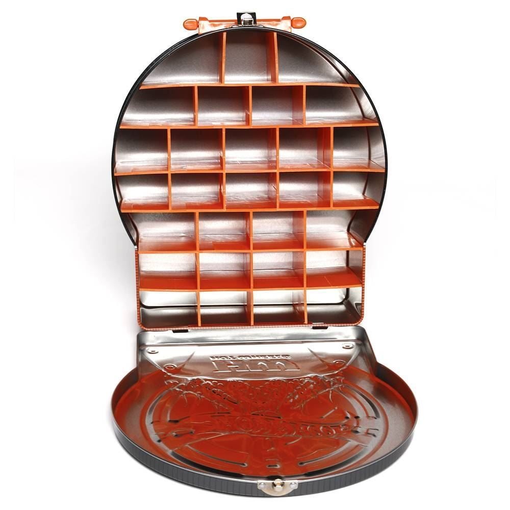 Maleta Metálica Roda Hot Wheels Porta Carrinhos Fun - F0132-2