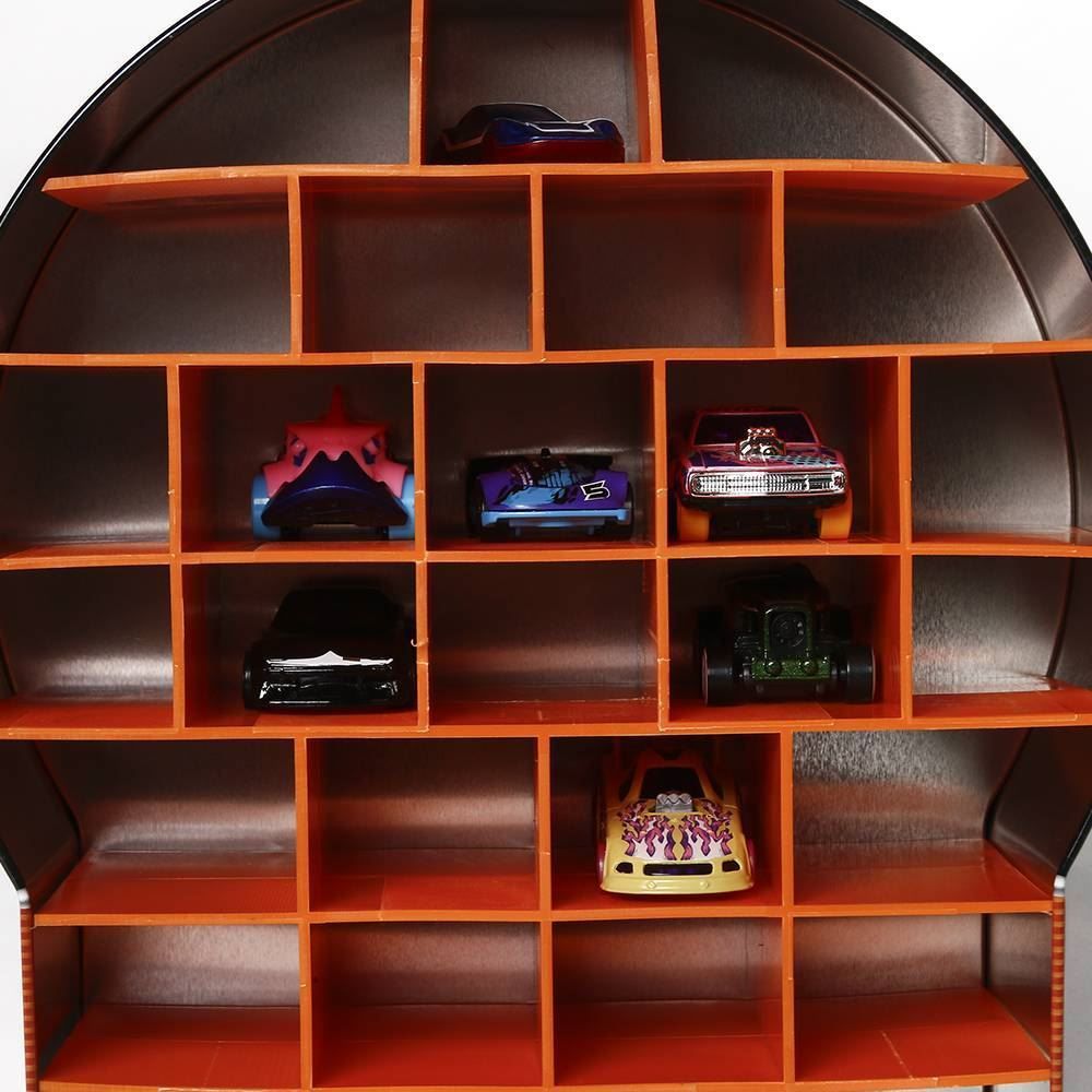 Maleta Metálica Roda Hot Wheels Porta Carrinhos Fun - F0132-2