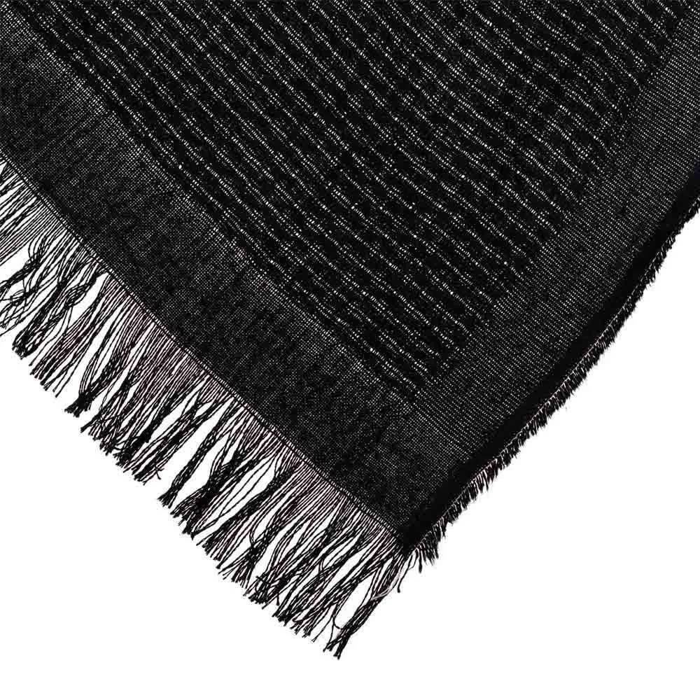 Manta para Sofá Decorativa 1,20X1,45 m Búzios Havan Casa - Preto