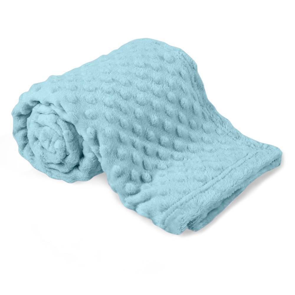 Manta De Bebe Microfibra 100% Poliéster Pop Corn Havan Baby - Verde Doce