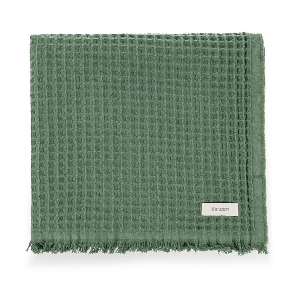 Manta Decorativa Denver 1,50X2,00 Karsten 100% Algodão - Musgo