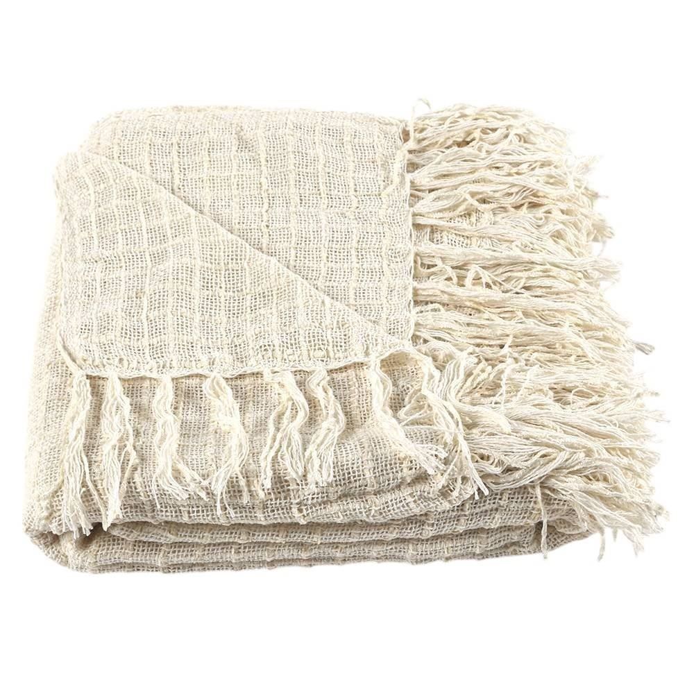 Manta Decorativa Para Sofá 1,20X1,50 M Naturalle Havan Casa - Natural