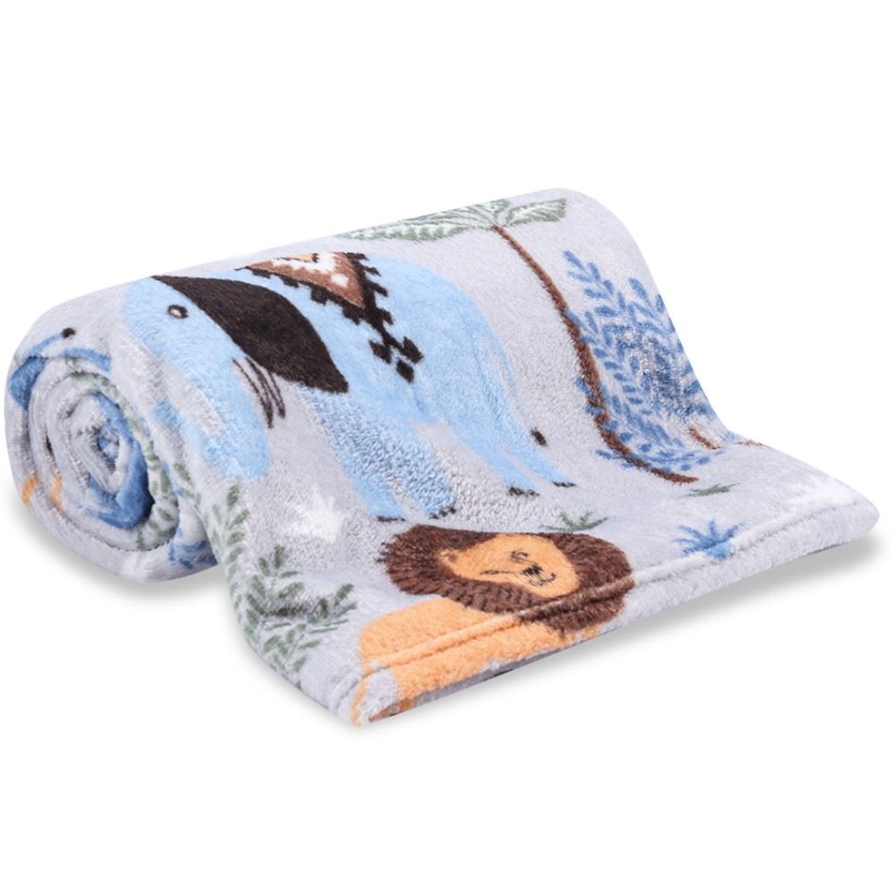 Manta Infantil 100% Poliéster Encantos Havan Kids - African Animals