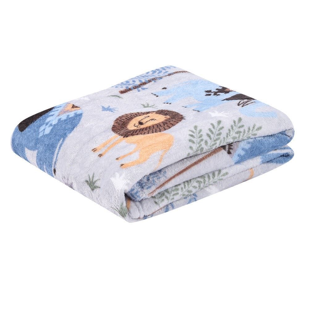 Manta Infantil 100% Poliéster Encantos Havan Kids - African Animals