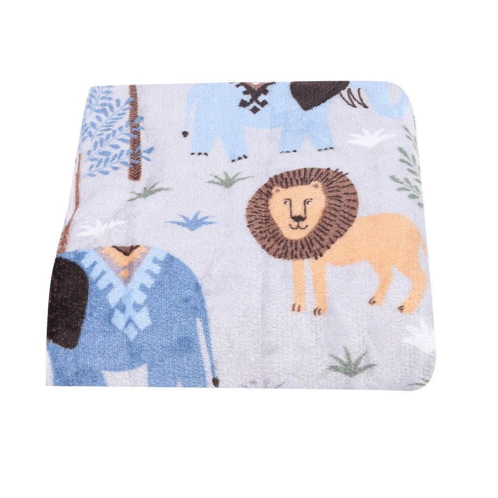 Manta Infantil 100% Poliéster Encantos Havan Kids - African Animals