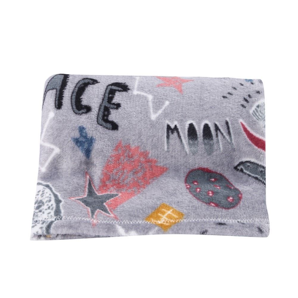 Manta Infantil 100% Poliéster Encantos Havan Kids - Space Star 