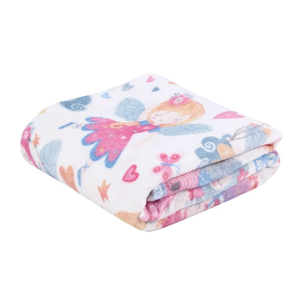 Manta Infantil 100% Poliéster Encantos Havan Kids - Fairy Fly