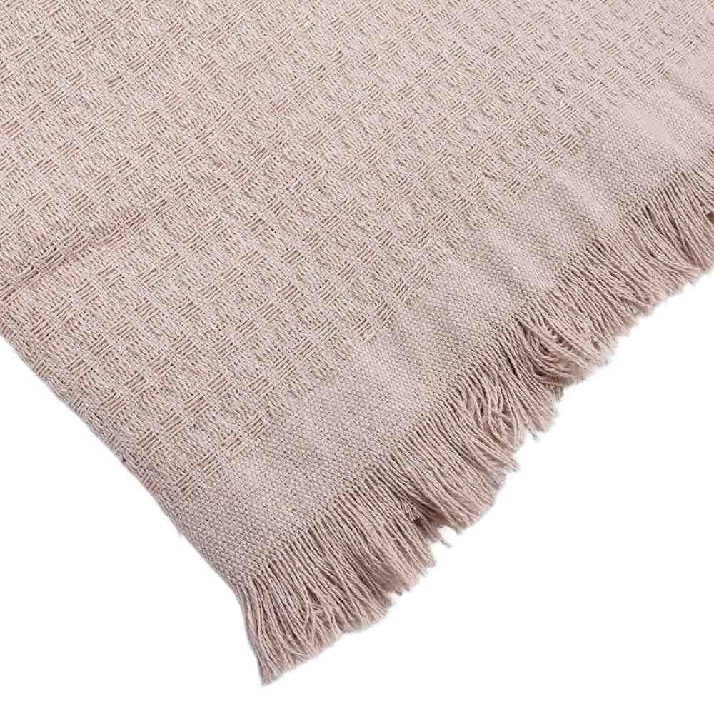 Manta para Sofá Decorativa 1,40X2,00 m Requinte Havan Casa - Amêndoa 