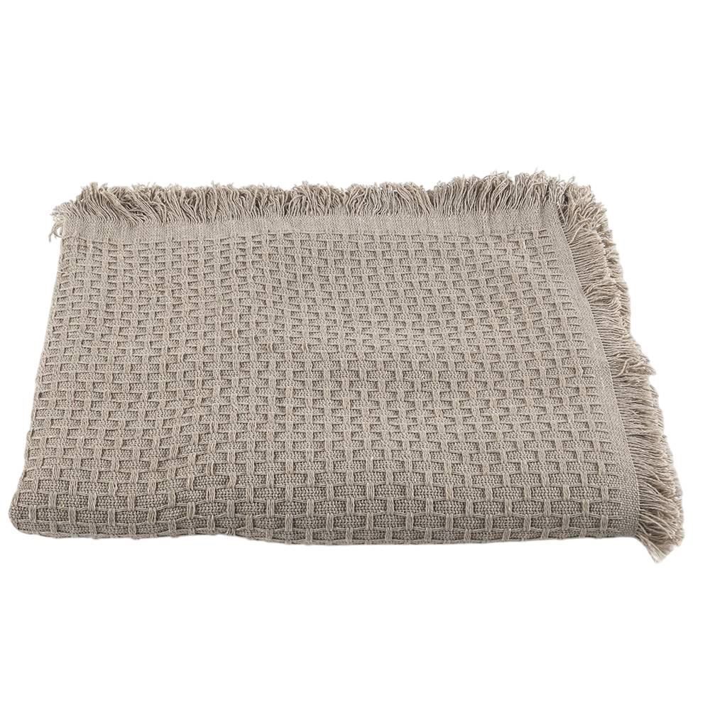 Manta Para Sofá Ravena 1,40X1,20 M Havan Casa - Amêndoa