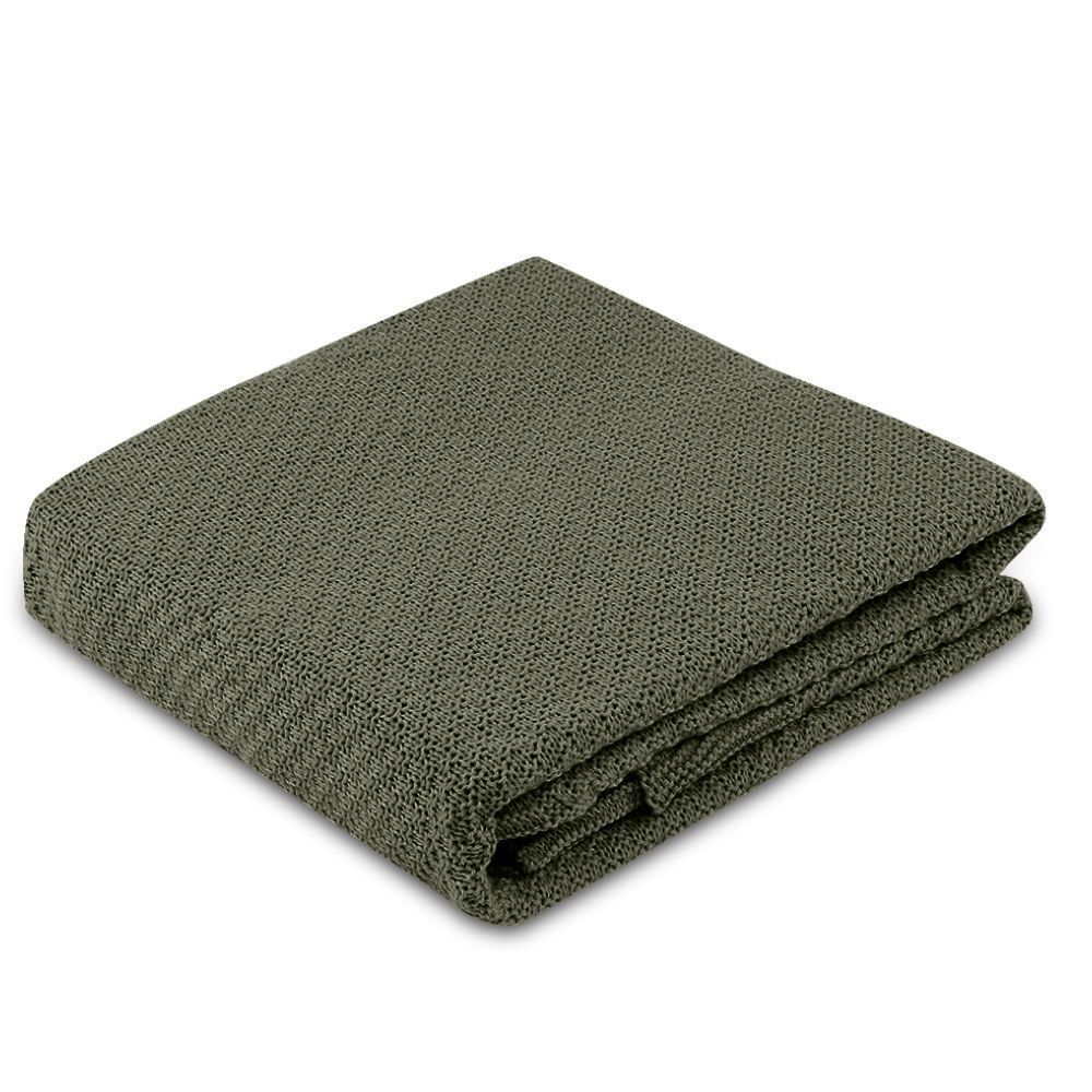 Manta Peseira Tricot Versalhes 100% Poliéster Havan Casa - Verde