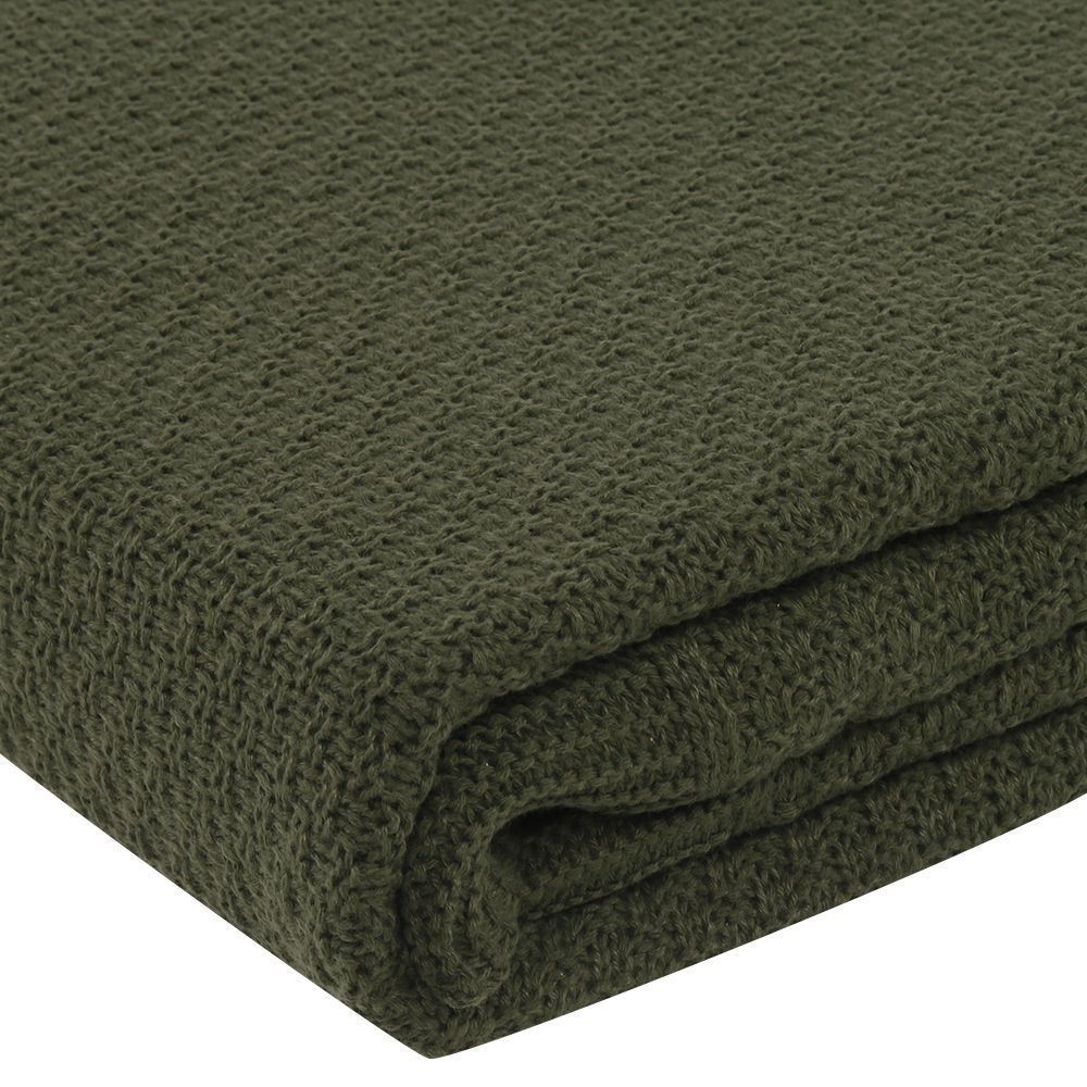 Manta Peseira Tricot Versalhes 100% Poliéster Havan Casa - Verde