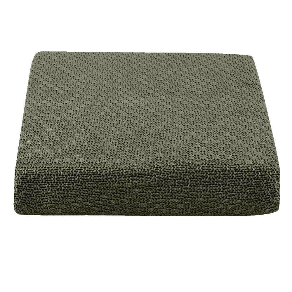 Manta Peseira Tricot Versalhes 100% Poliéster Havan Casa - Verde