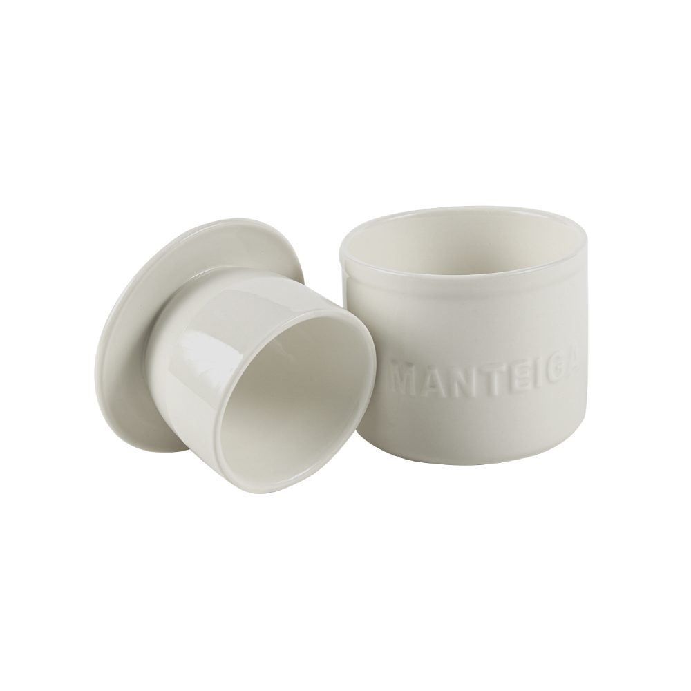 Manteigueira Francesa Havan Casa 130G - Branco