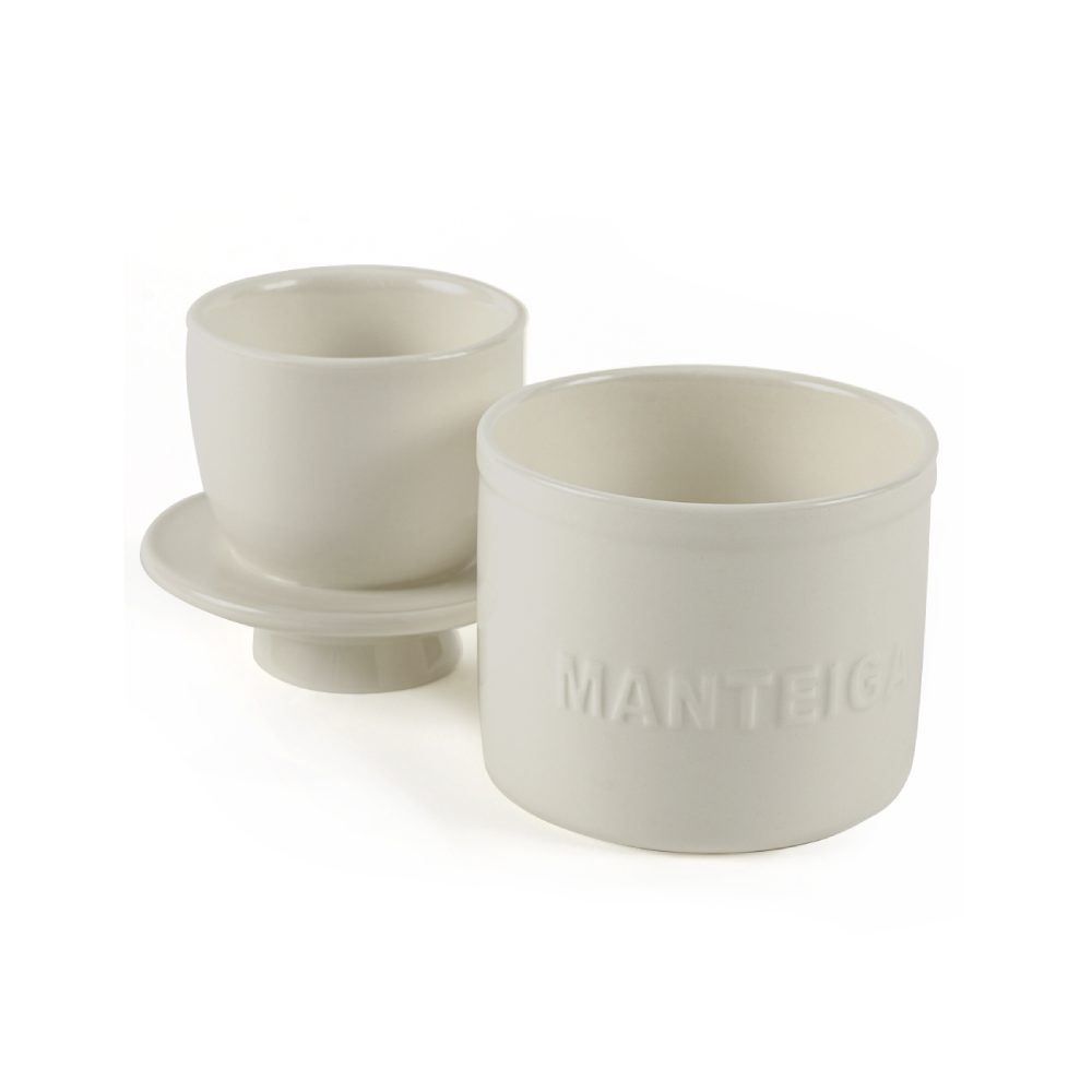 Manteigueira Francesa Havan Casa 130G - Branco