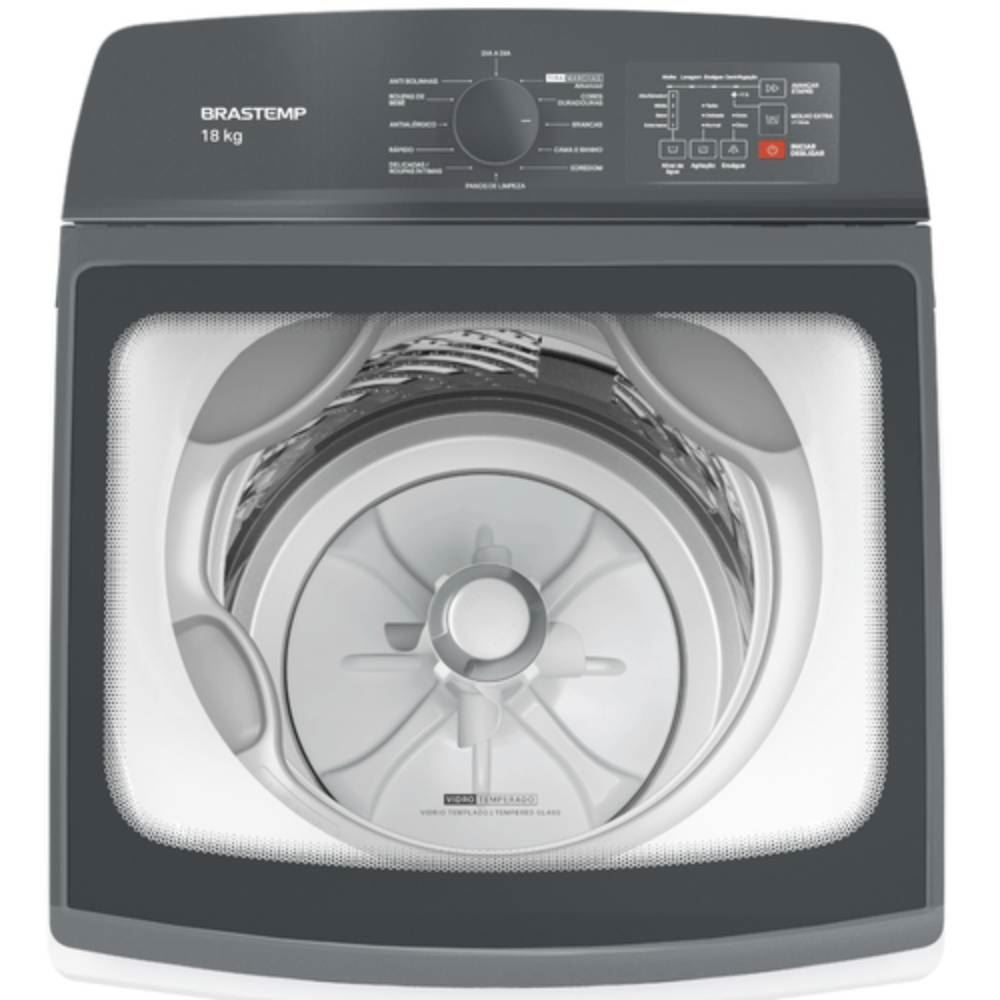Máquina de Lavar Roupas Brastemp 18Kg Branca BWF18AB
