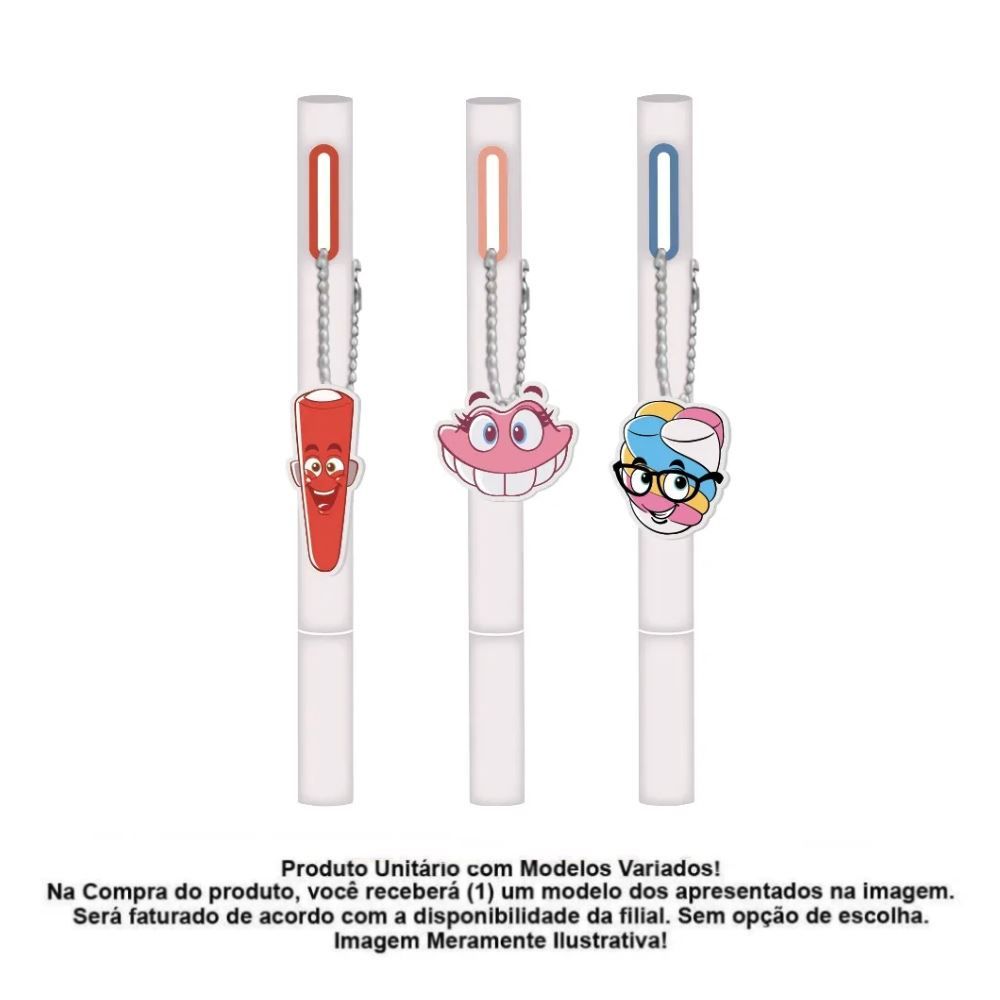 Marca-Texto com Pingente Fini Leo Arte - Sortido 