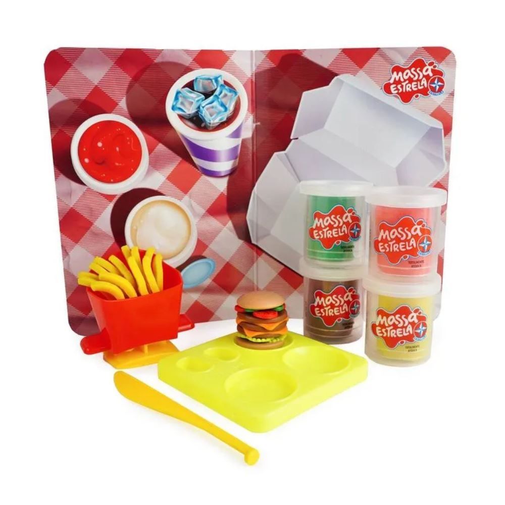 Massa De Modelar Hamburgueria Estrela - Diversos