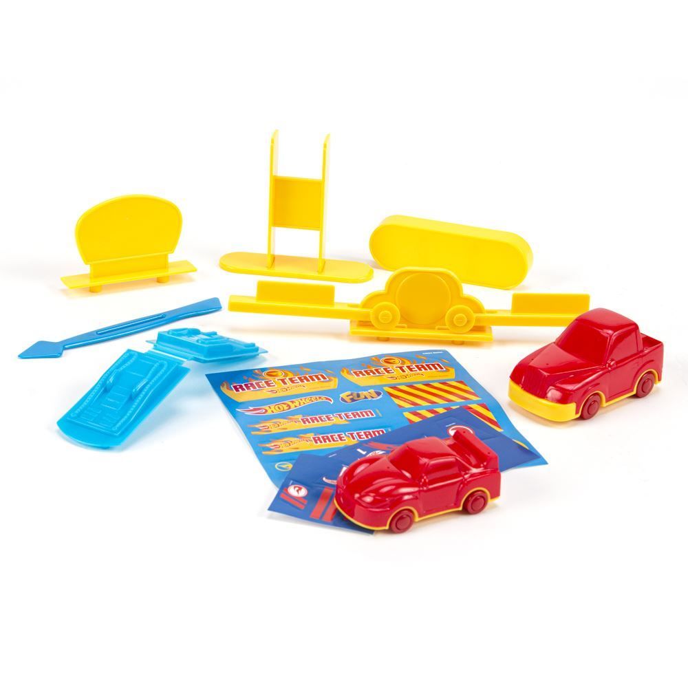 Massinha Hot Wheels Posto Race Team Da Fun - F0138-2	