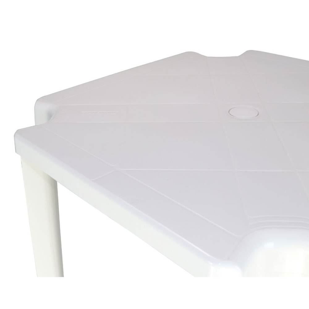 Mesa Plástica Quadrada Tramontina Noronha Em Polipropileno