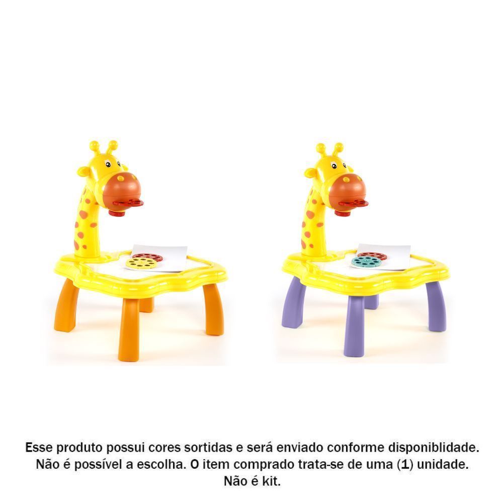 Mesinha Projetora Infantil Girafa  - HBR0645