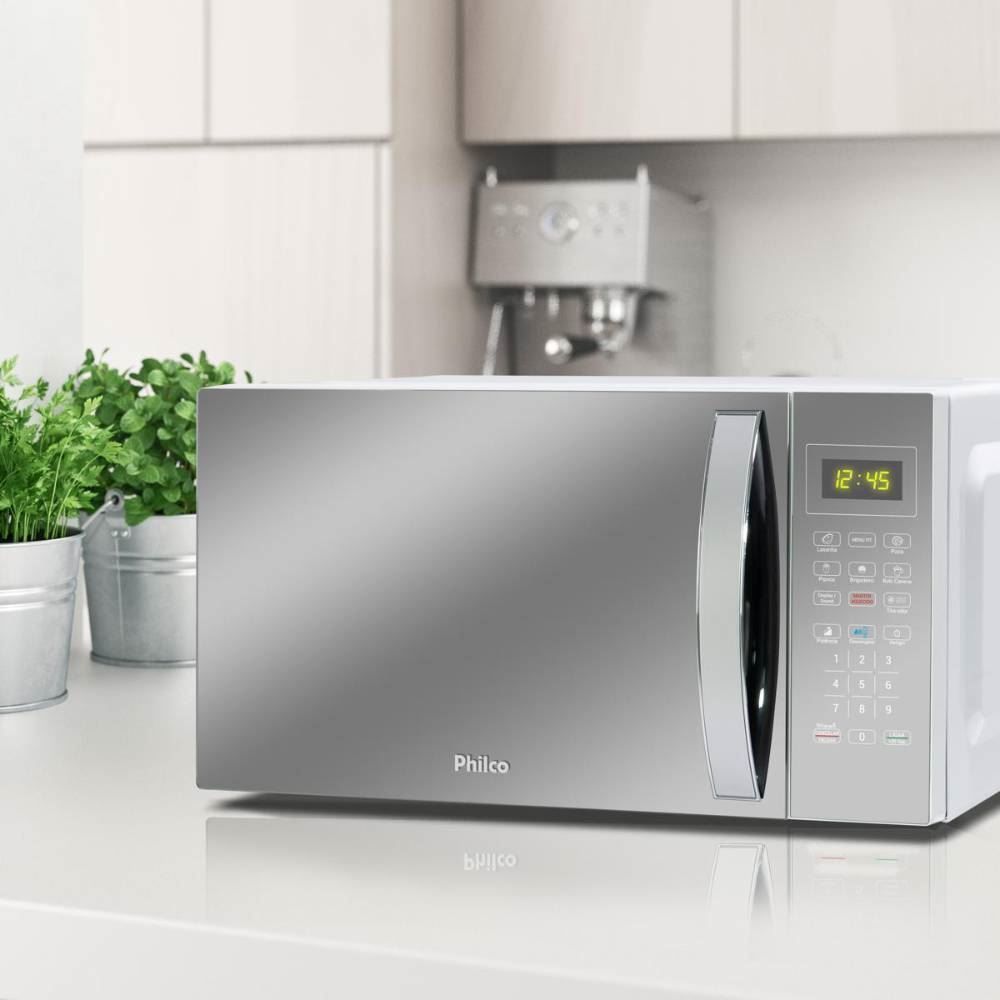 Micro-ondas 33 Litros Philco Limpa Fácil PMO38E 1400W