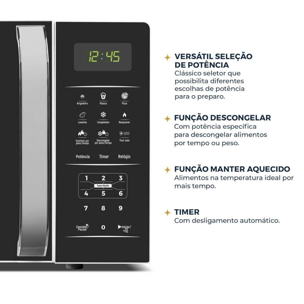 Micro-ondas Britânia BMO23 20 Litros 1100W