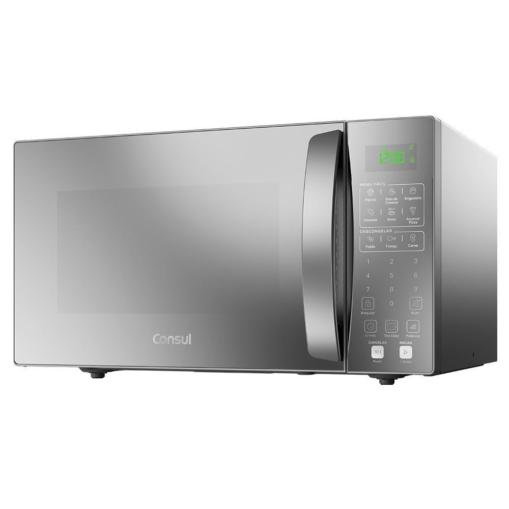 Micro-ondas Consul 32 Litros Cinza com Menu Fácil CMS46AR