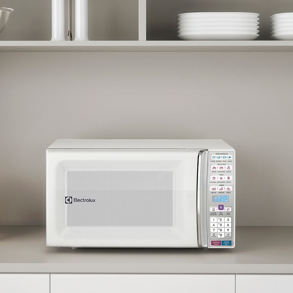 Micro-ondas Electrolux 34 Litros de Bancada Branco MEO44