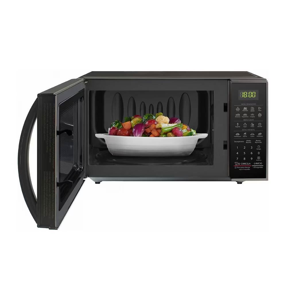 Micro-ondas LG 30 Litros Limpa Fácil MS3043BR