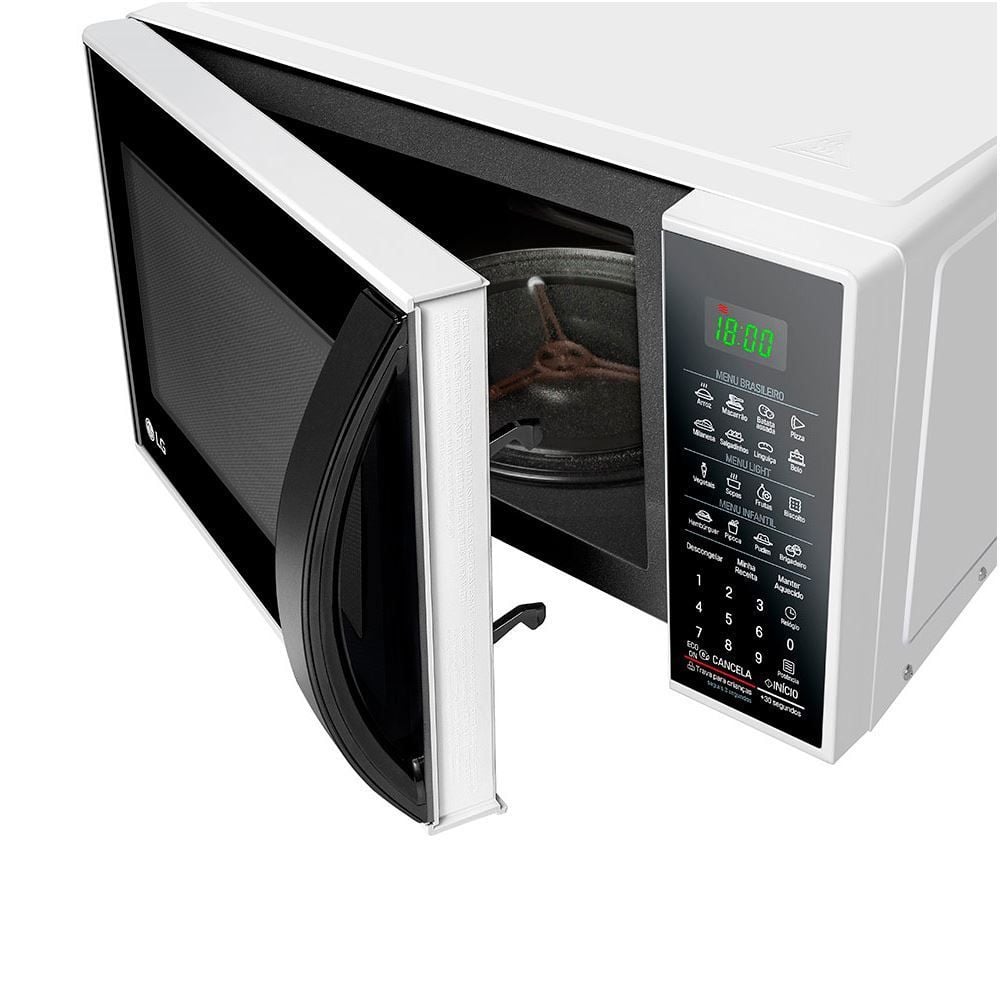 Micro-ondas LG 30 Litros Easy Clean Branco MS3091BCA