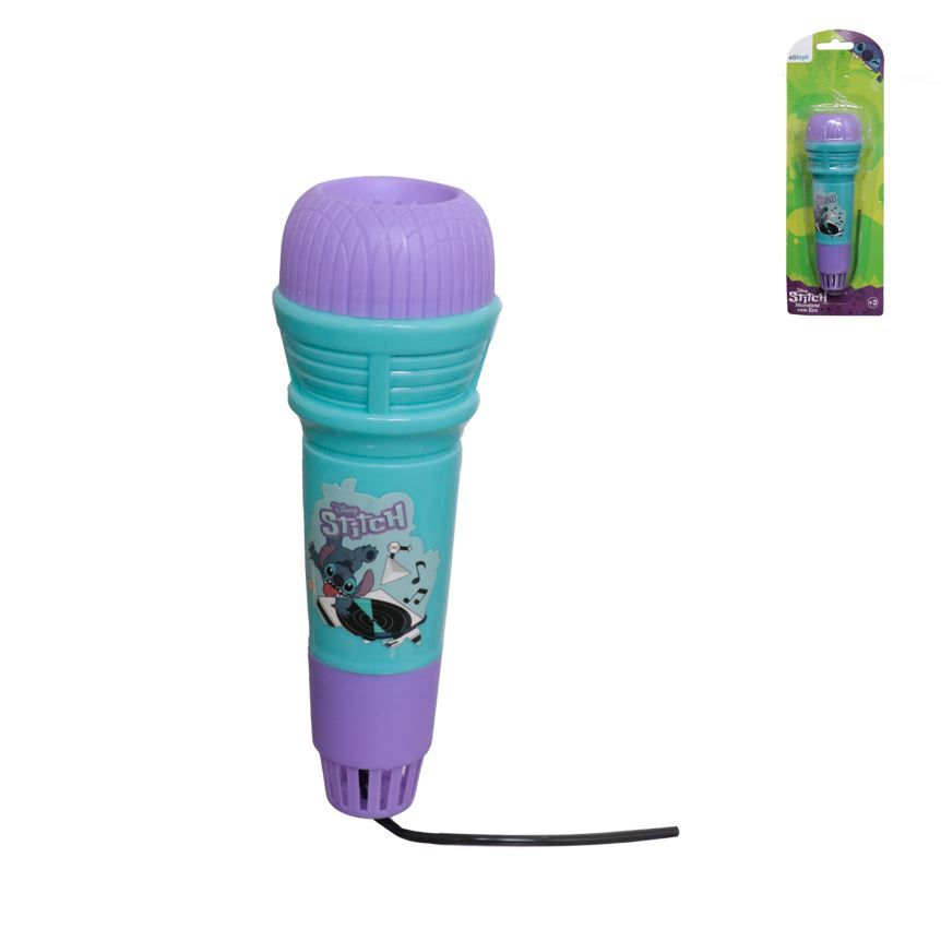Microfone Pequeno Eco Stitch Etitoys