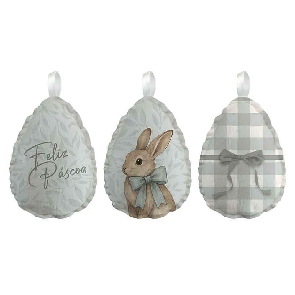 Mini Almofadas Decorativas de Páscoa Havan Casa - Verde