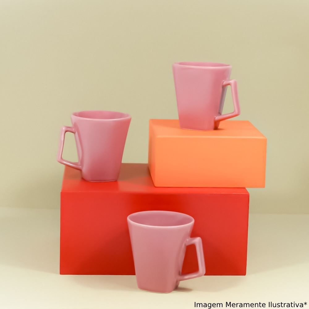 Caneca Mini Quartier Oxford 220Ml - Rosé 