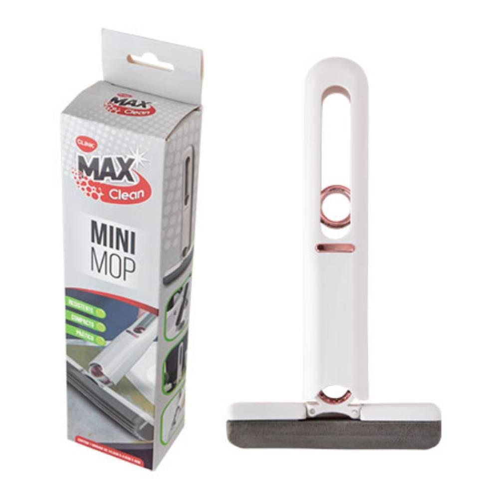 Mini Mop Para Pia 25 Cm Clink - Rose e Branco