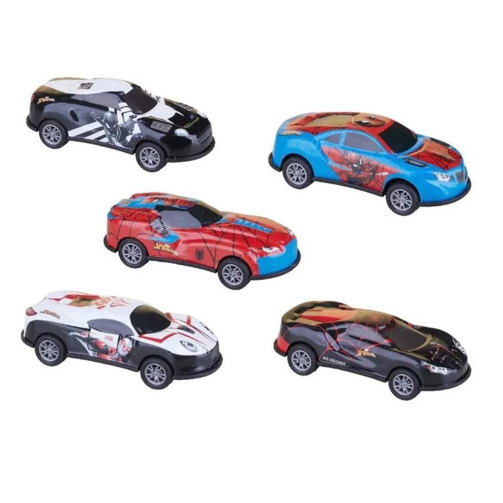 Mini Veículos Pull Back Spiderman Candide - 4616
