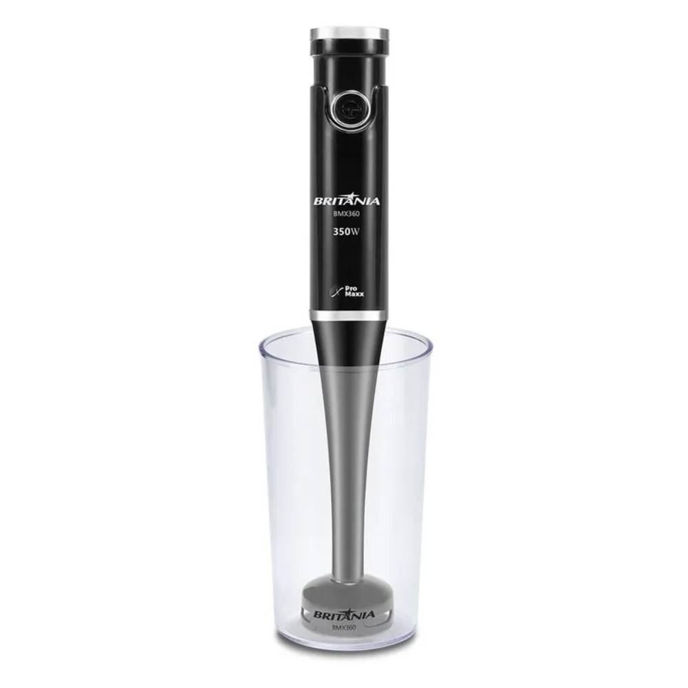 Mixer Britânia 2 em 1 350W Lâminas em Inox BMX360