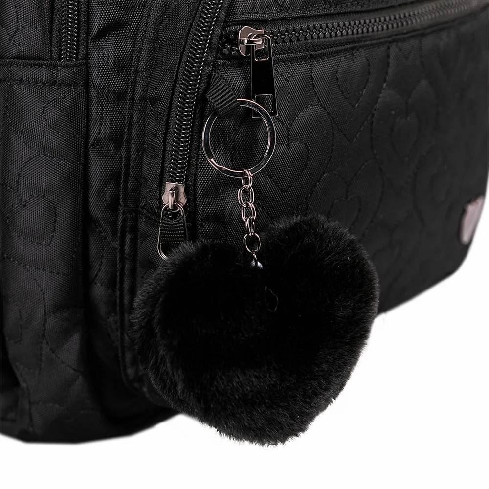 Mochila Capricho Crush Preta Sestini - 075896-01