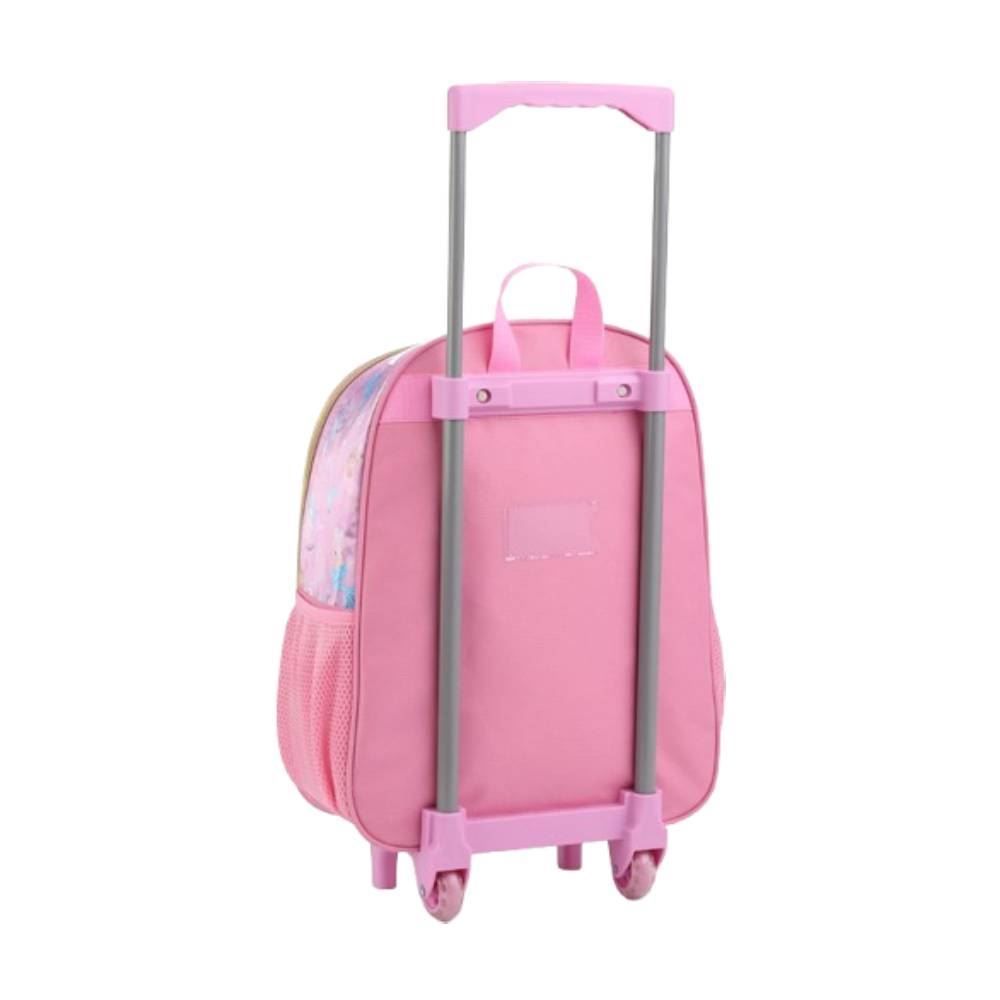 Mochila com Rodinhas Infantil Sereia Seanite - Rosa