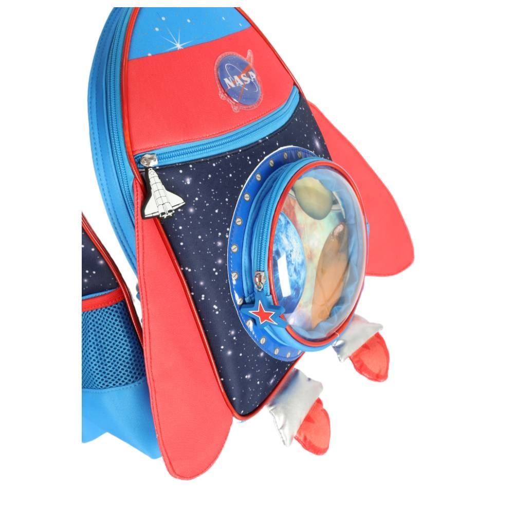Mochila Costas Infantil Nasa Luxcel - Foguete