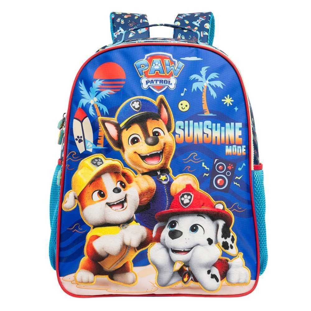 Mochila de Costas Infantil Patrulha Canina Xeryus - Azul