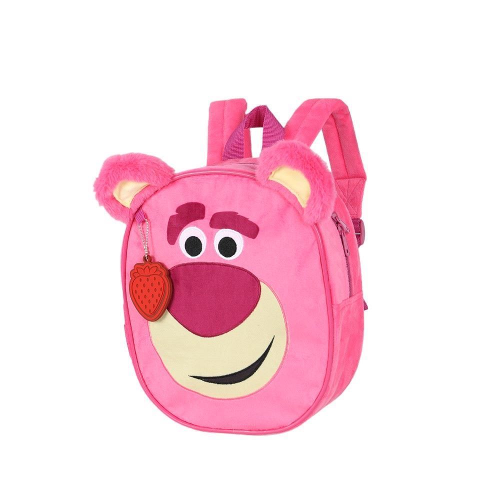 Mochila de Costas Infantil Pelúcia Lotso Luxcel - Rosa