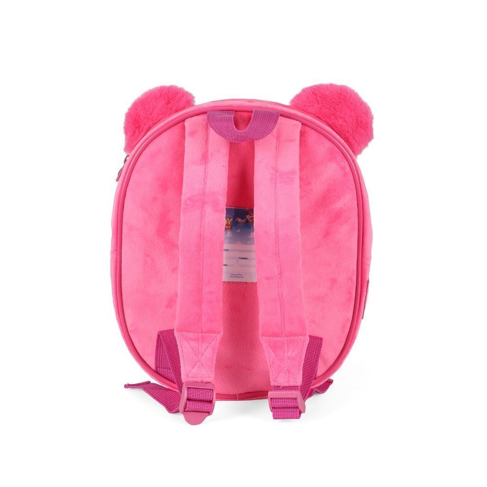 Mochila de Costas Infantil Pelúcia Lotso Luxcel - Rosa