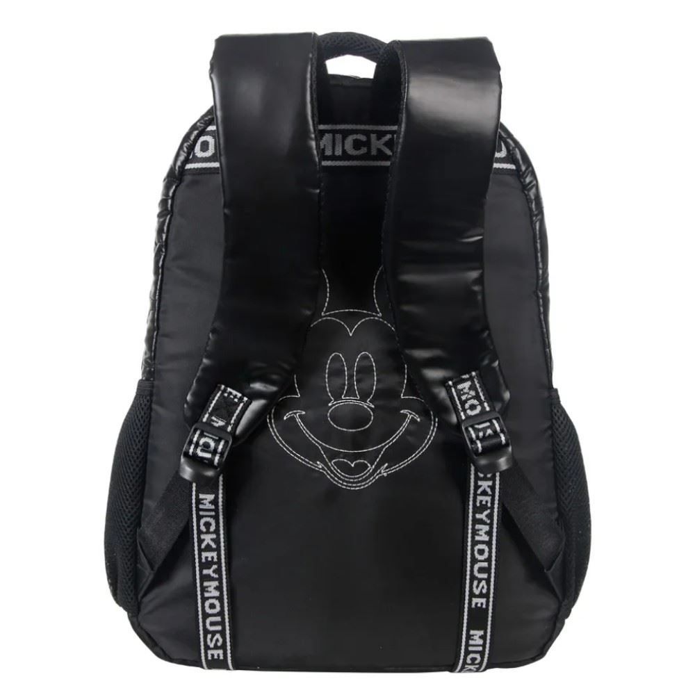 Mochila de Costas Juvenil Mickey Xeryus - Preto 